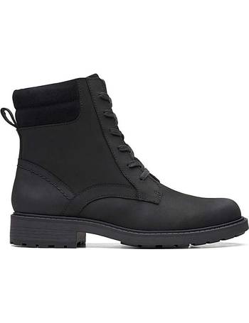 Clarks wide fit boots cheap sale