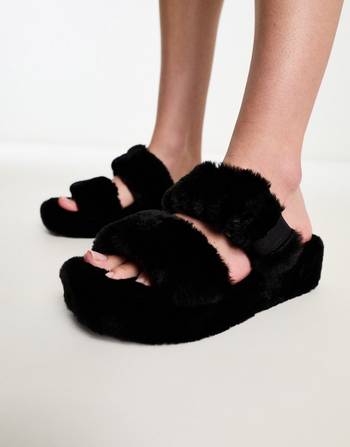 Buy SKECHERS Womens Vinyasa Stone Candy Yoga Foam Wedged Sandals Black