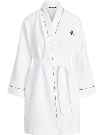 ralph lauren waffle dressing gown