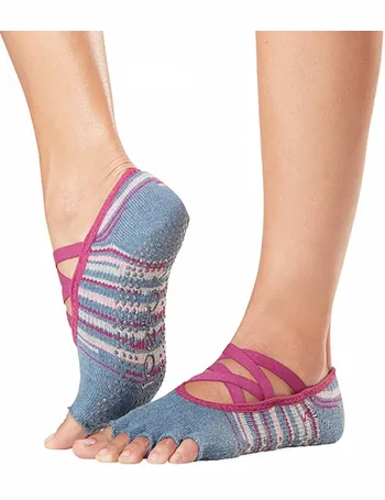 ToeSox Elle Half Toe Grip Yoga Socks