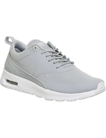 nike air max thea running shoes blue grey ocean fog