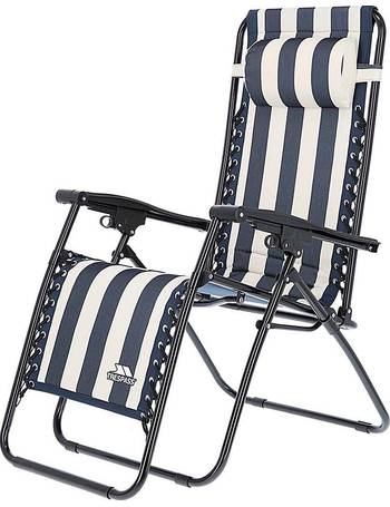 Trespass glentilt padded reclining sun online lounger