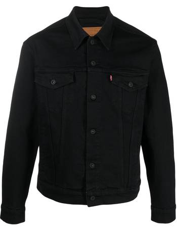 levis black parka