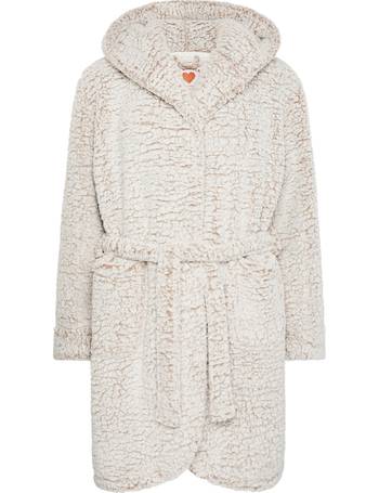 f and f grey dressing gown