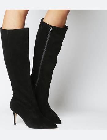 office black suede boots