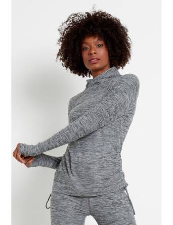 F & F Outerwear By Tesco Womens Large Gray Full Zip Fleece Lined