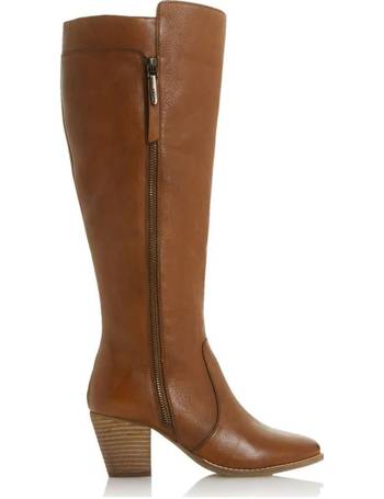 brown knee high boots debenhams