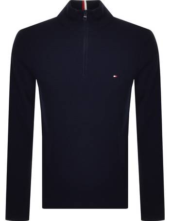 tommy zip jumper