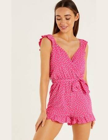 Quiz best sale pink playsuit