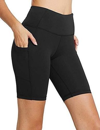 IUGA Yoga Pants with Pockets, Tummy Control, Workout Running