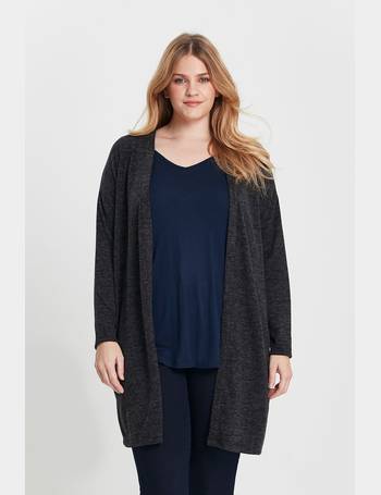 evans black cardigan