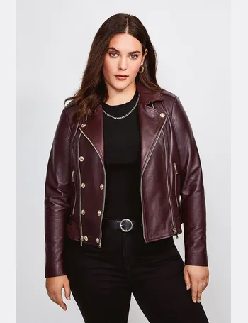 debenhams ladies leather biker jackets