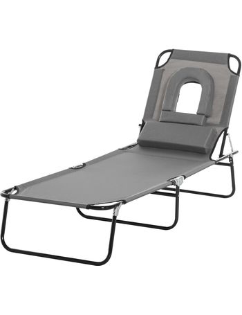 homcom sun lounger