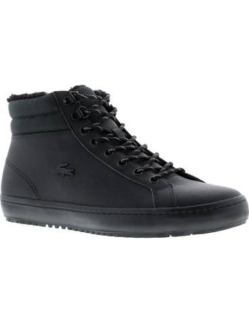 mærkning større diskret Shop Lacoste Men's Black Boots up to 45% Off | DealDoodle