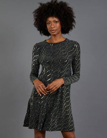 women's swing dresses with sleeves