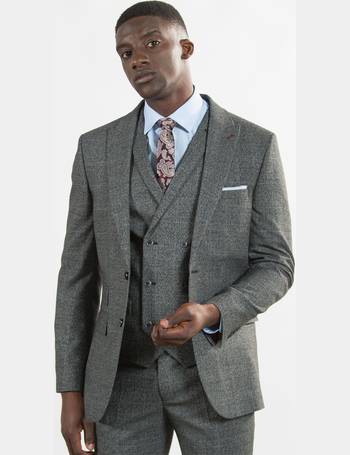 Shop Sawyers & Hendricks Men's Grey Check Suits | DealDoodle