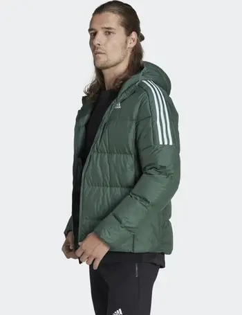 Manchester United adidas Essentials Midweight Down Hooded Jacket - Legend  Ink - Mens