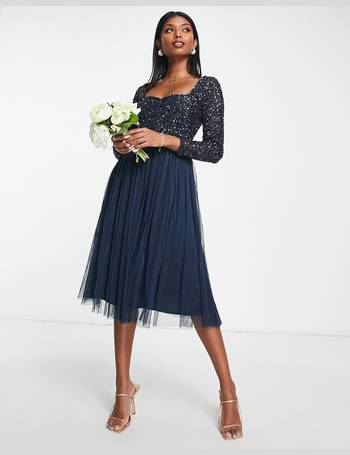 Maya navy hot sale bridesmaid dresses