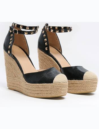 No doubt cheap black platform espadrilles