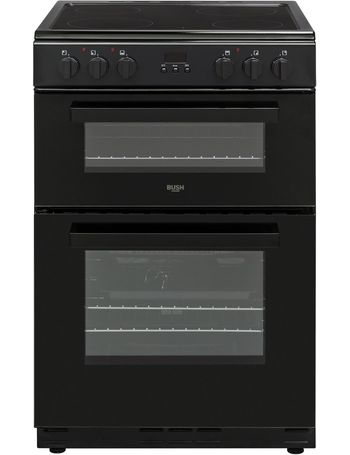 bush bdbl60elw double electric cooker