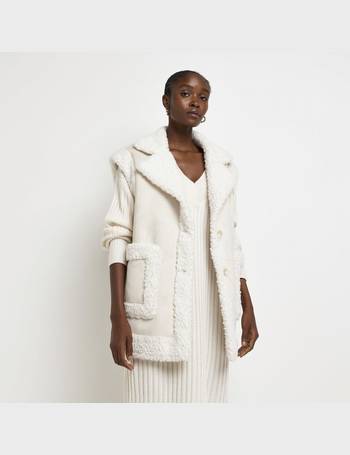 White river sale shearling coat