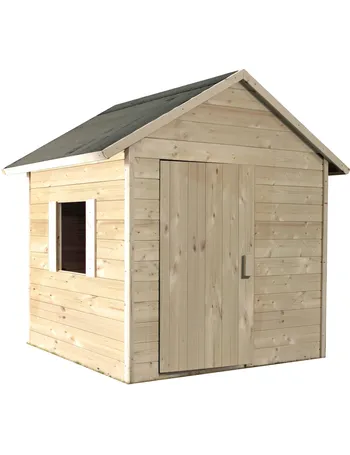 Wooden deals playhouse b&q