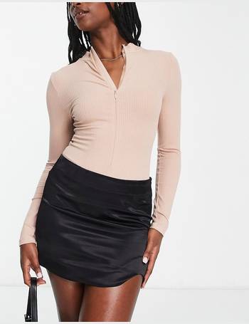 Shop Pull&Bear Women's Black Skirts up to 50% Off