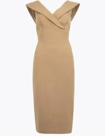 marks and spencer bardot dress