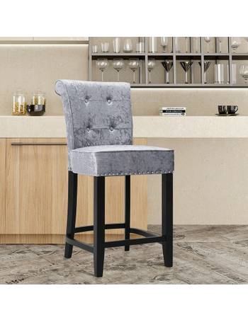 Living And Home Bar Furniture, Safavieh Addo Ring Counter Stool In Beige