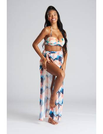 South Beach X Miss Molly sarong in emerald green