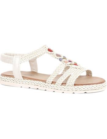 Bellissimo clearance white sandals