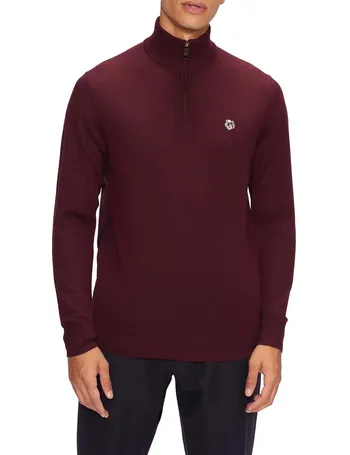 ted baker zip up jumper