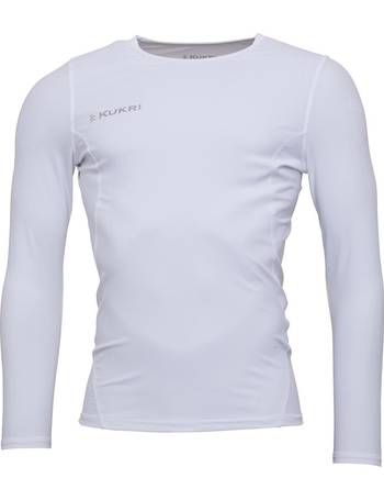 New Kukri Sports Men's Long Sleeve Compression Shirt Baselayer Top 