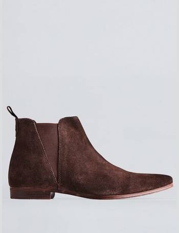 burton suede chelsea boots