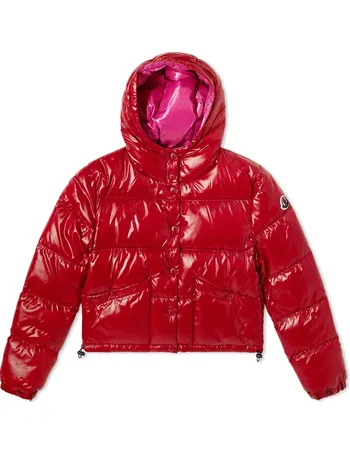 moncler womens red jacket