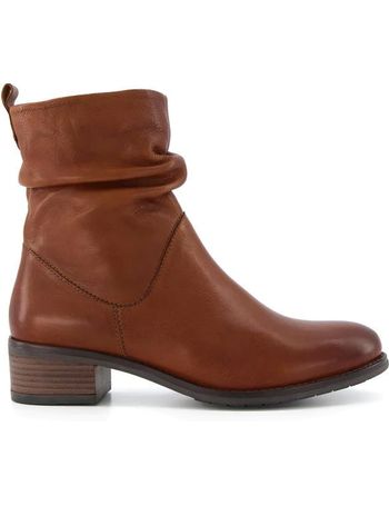 Dune pagers outlet ruched ankle boots