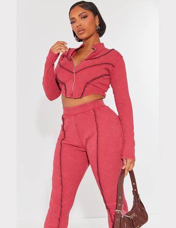 Shop PrettyLittleThing Women's Red Jackets up to 80% Off