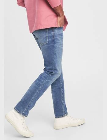 Selvedge Skinny Jeans With Gapflex