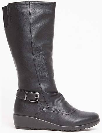 Cushion walk outlet knee high boots