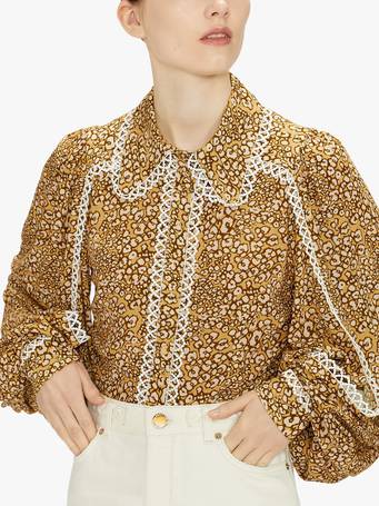 aadele pergola button up blouse