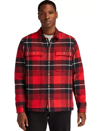 Timberland plaid deals jacket