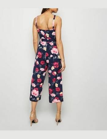 pink polka dot jumpsuit new look