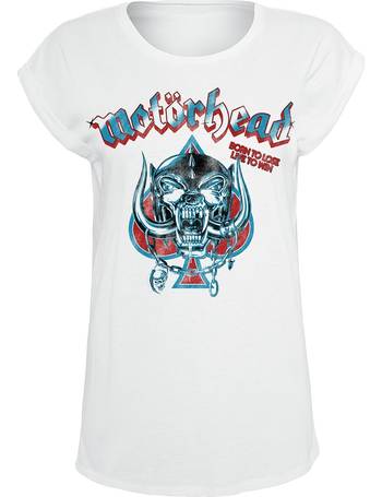 Motorhead England Ladies Burnout T-Shirt