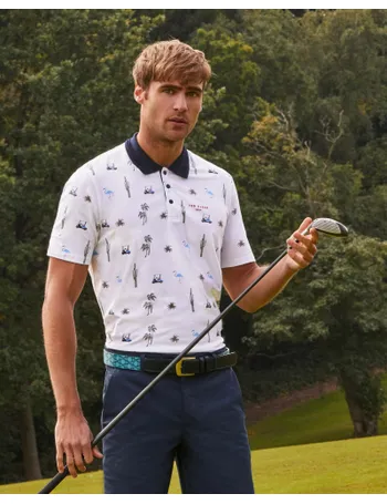 ted baker flamingo golf shirt