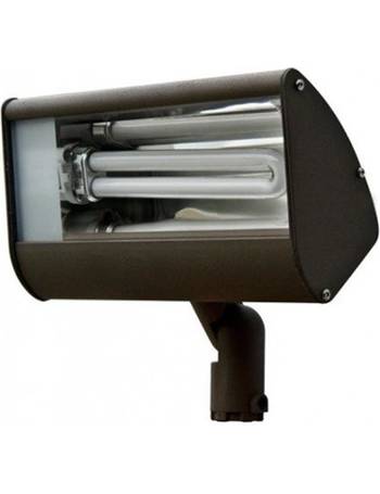 Dabmar Lighting LV-LED117-ABS 2.5W & 12V JC-LED Solid Brass Area Flood Light with Hood - Antique Brass
