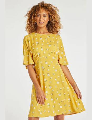 Peacocks hotsell yellow dress