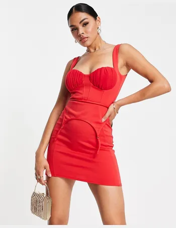 red dresses for women asos