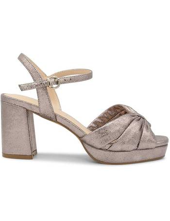 Debenhams quiz store silver sandals