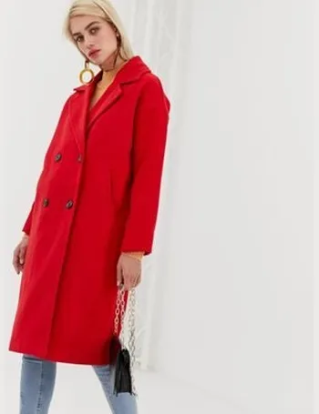 vero moda red coat