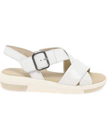 gabor ladies white sandals